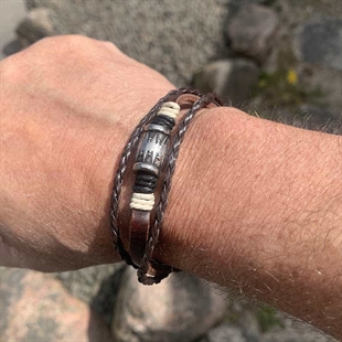 Armbånd "Stylish Leather"