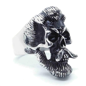 Skull biker ringe