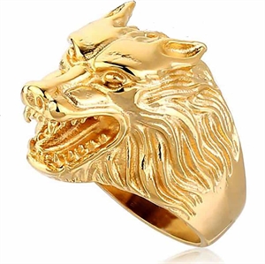 Golden lion herrering/bikerring