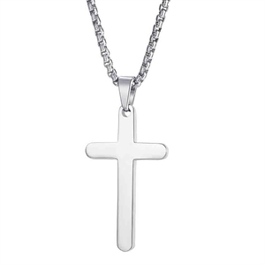 Kors halskæde til mænd - Køb pæne med kors vedhæng