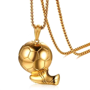 Soccer golden football / Halskæde