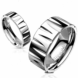 Lækker ring "Titanium"