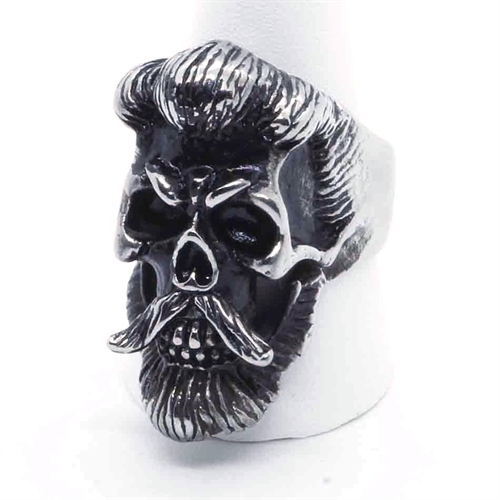 Master skull bikerring