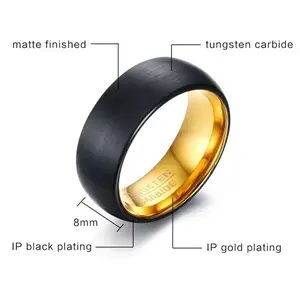 Herrering sort tungsten