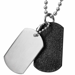 Dog tags halskæde mand