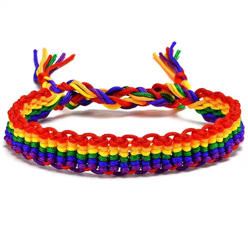 Handmade Pride armbånd